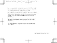 2023 Honda CMX500 REBEL- Owners manual EN 